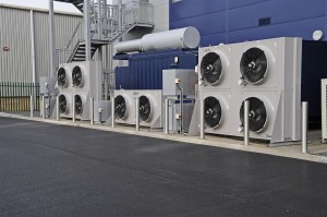 Outside HVAC Datacentre airconditioning